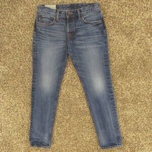 Abercrombie & Fitch Jeans Men's 31x32 Dark Wash The A&F Skinny 100% Cotton Denim